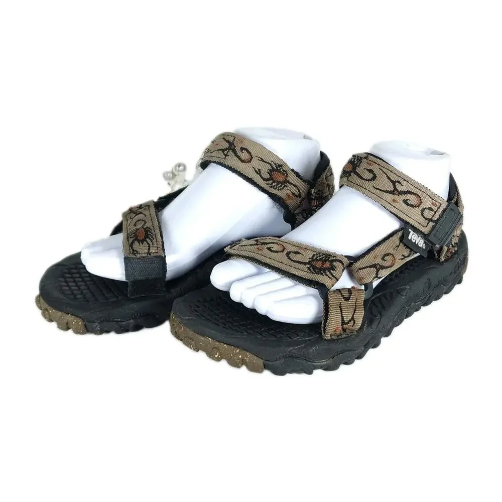 Teva Valkyrie Mens US 8 Brown Waterproof Hiking Outdoor Sandals Shoes